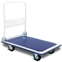 Folding Platform Truck with Swivel Wheels for Loading/Storage