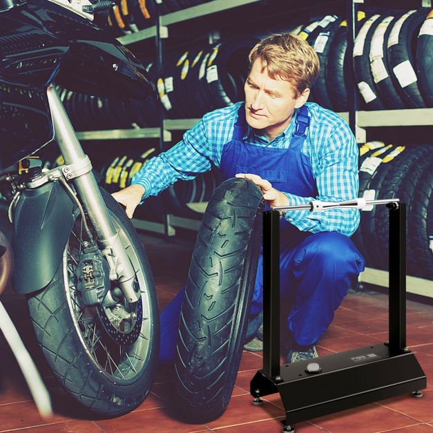 Motorcycle Bike Wheel Balancer with Adjustable Centering Cones