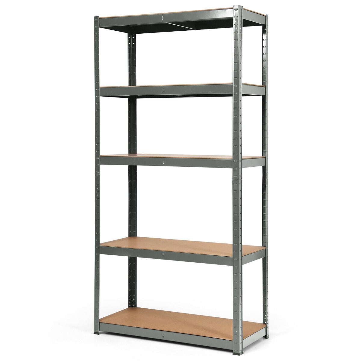 1.8m Warehouse Shelving for Books and Kitchenware-Gray