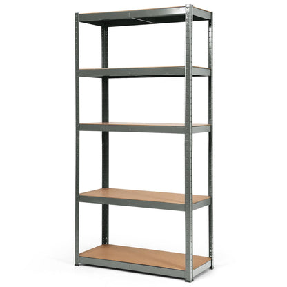 1.8m Warehouse Shelving for Books and Kitchenware-Gray