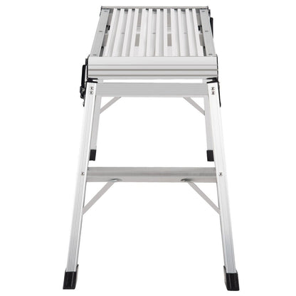 Aluminium Folding Hop Up Work Platform with Safety Locks and Pads