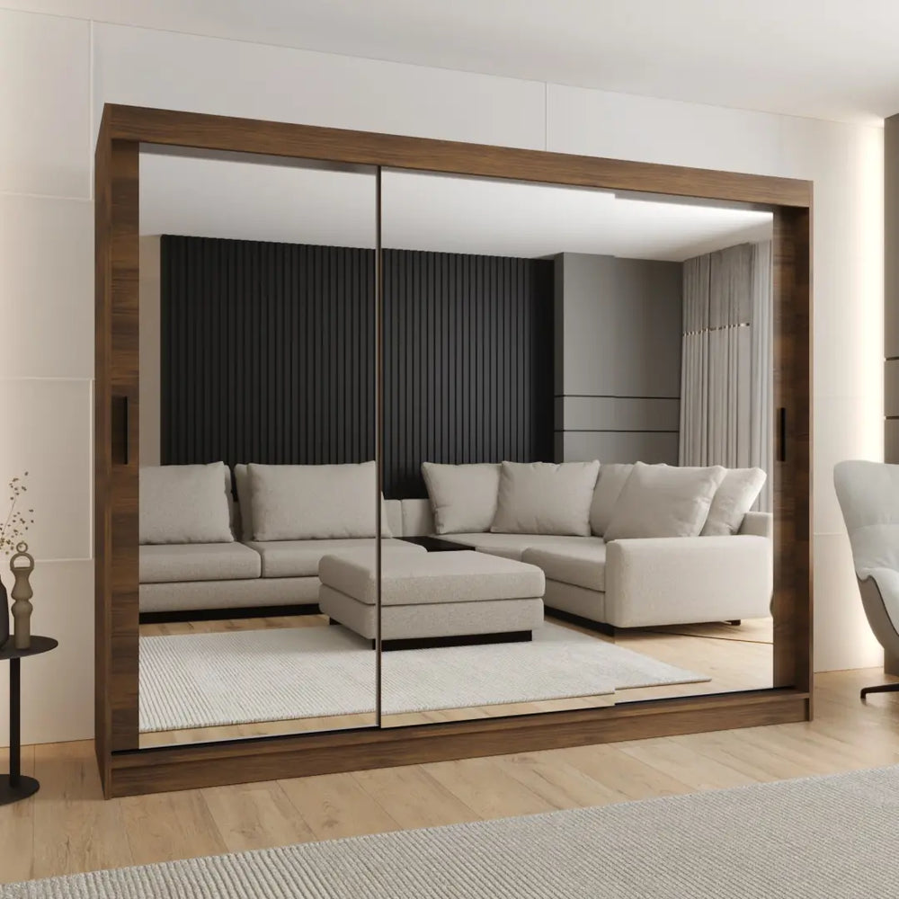 Rubino T3 Sliding Door Wardrobe 250cm