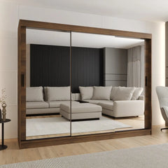 Rubino T3 Sliding Door Wardrobe 250cm