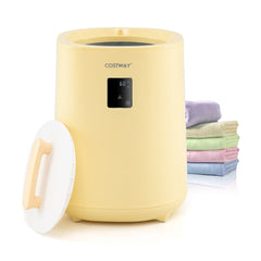 Towel Warmer for Bathroom 18 L Large Portable Hot Towel Bucket-Yellow