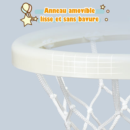 3 in 1 basketball hoop set height adjustable basketball stand &amp; football goal &amp; ring toss game