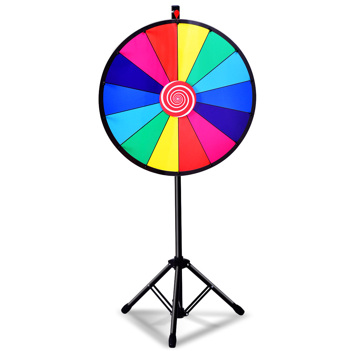 Spinning Prize Wheel with 14 slots for Gaming/Party