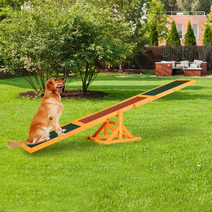 PawHut Pet Obedience Training Seesaw For Dog Agility