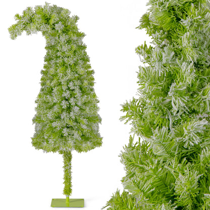 Whimsical Christmas Tree with Branch Tips and Warm White LED Lights-150 cm