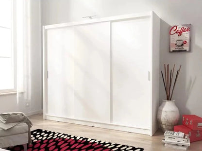 Twiki I 250 Wardrobe 250cm - White Matt