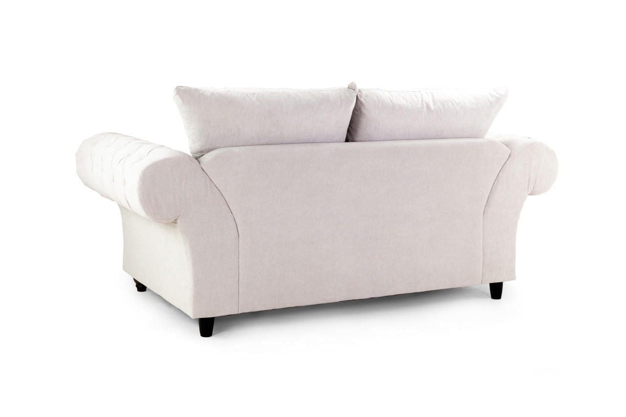 Windor Fabric 3 Seater Sofa - Grey