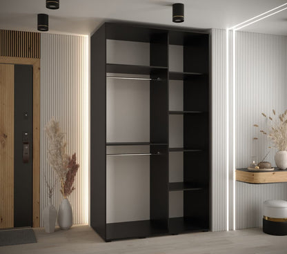 Cannes XII Sliding Door Wardrobe 130cm