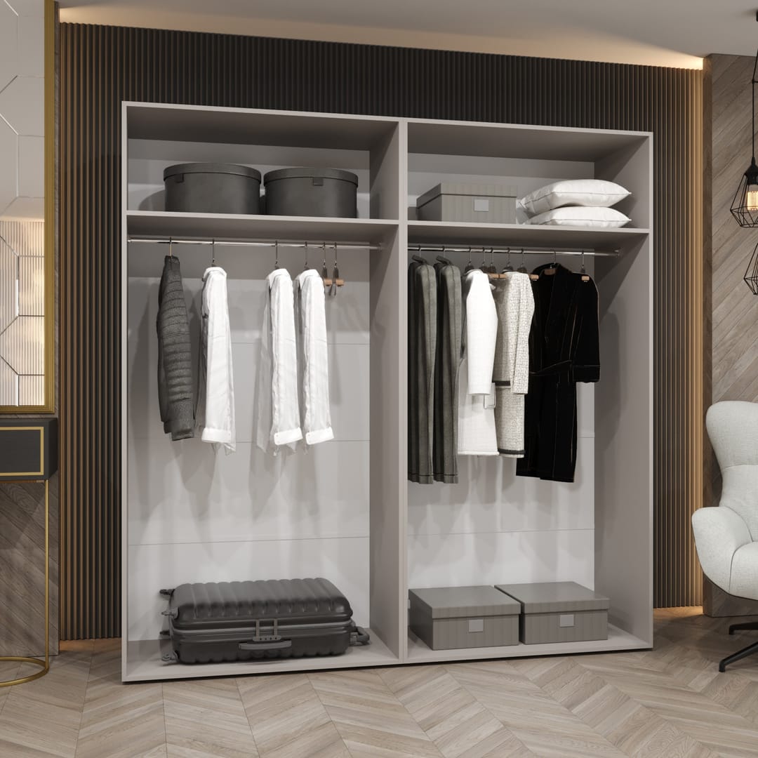 Alicante III Hinged Door Wardrobe 200cm