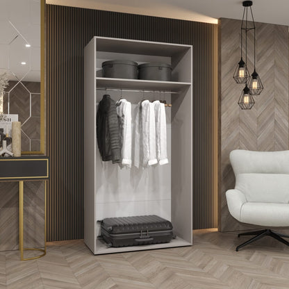 Marbella II Hinged Door Wardrobe 100cm