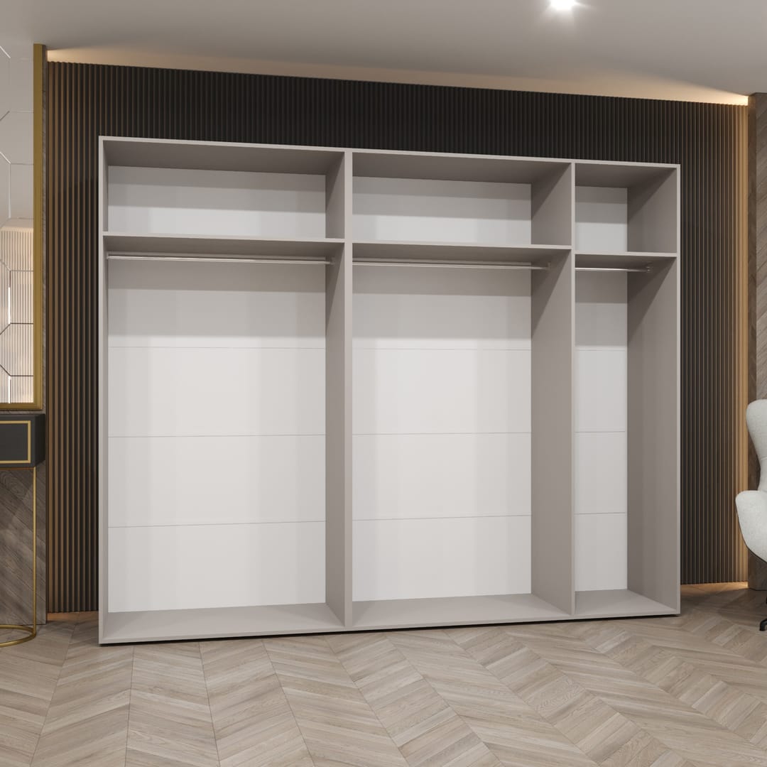 Piano II Hinged Door Wardrobe 250cm