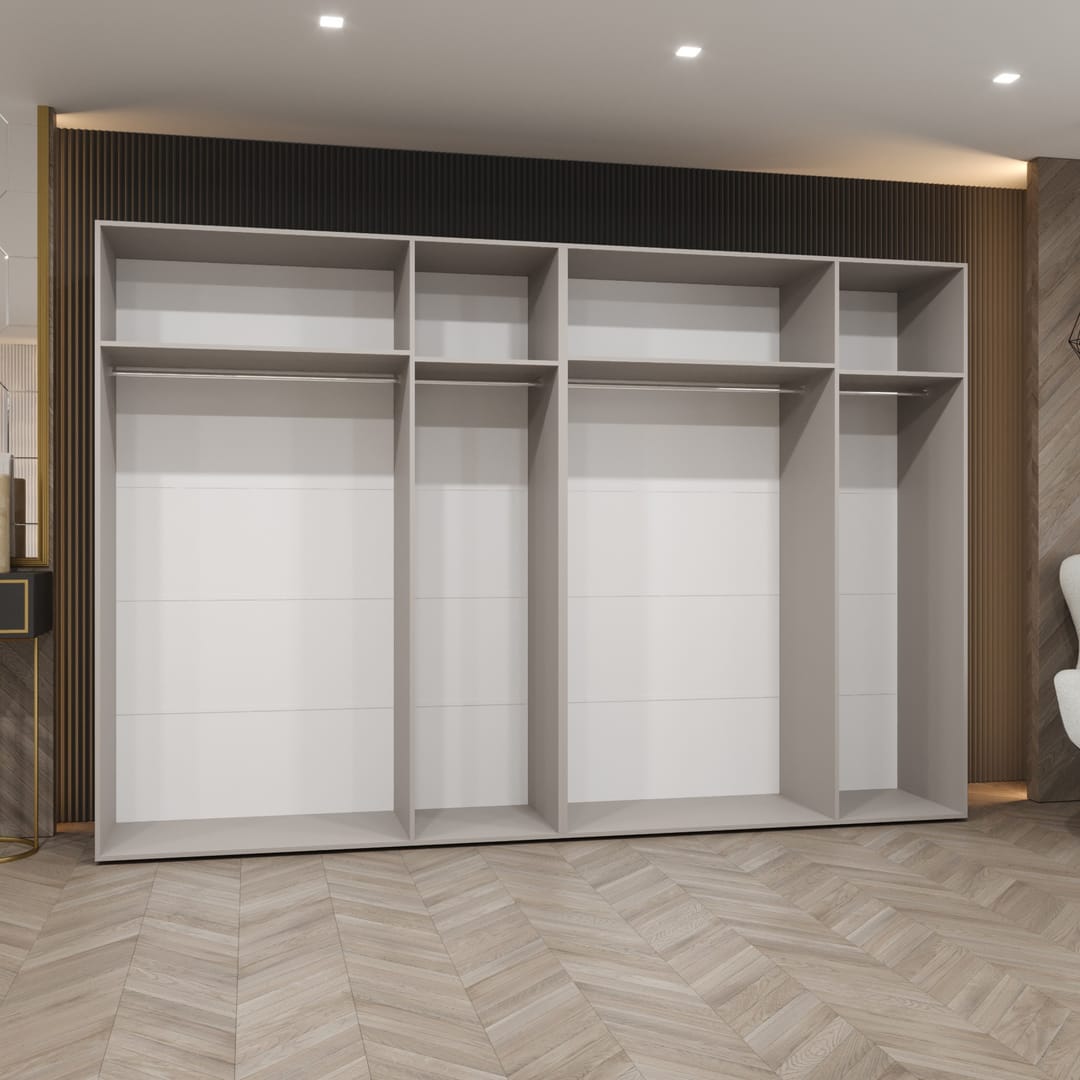 Sandi III Hinged Door Wardrobe 300cm