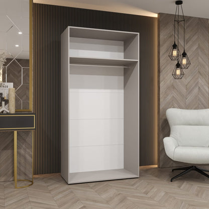 Bari I Hinged Door Wardrobe 100cm