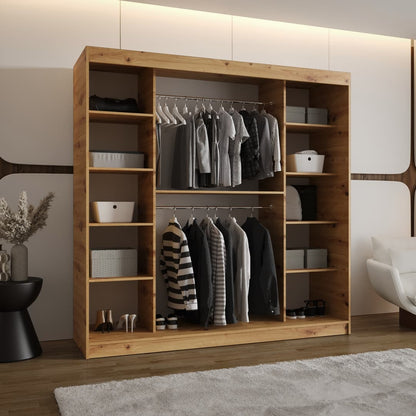 Royal Sliding Door Wardrobe 200cm