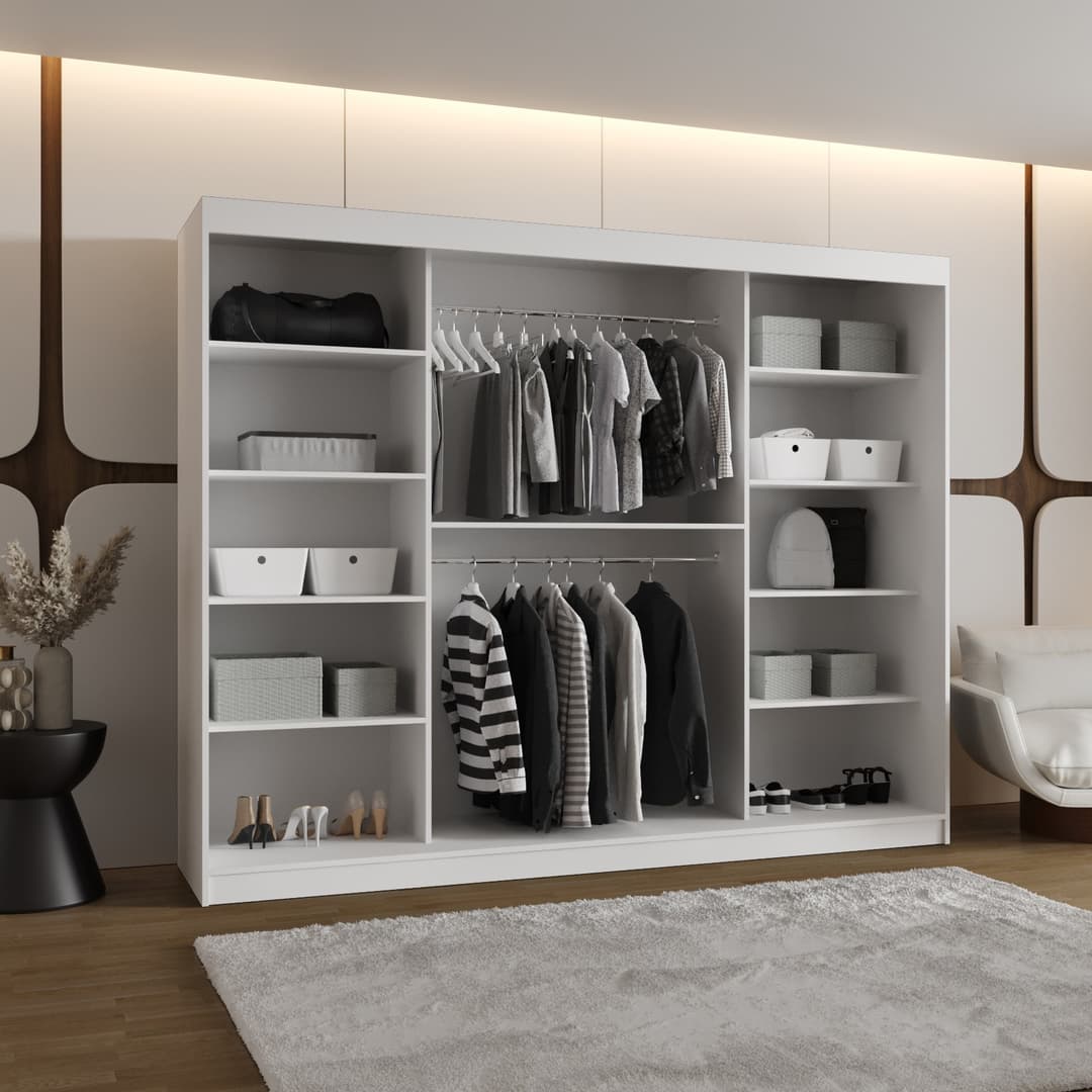 Royal Sliding Door Wardrobe 250cm