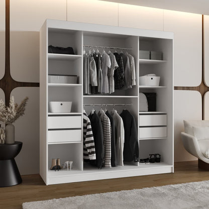 Rossa Sliding Door Wardrobe 180cm