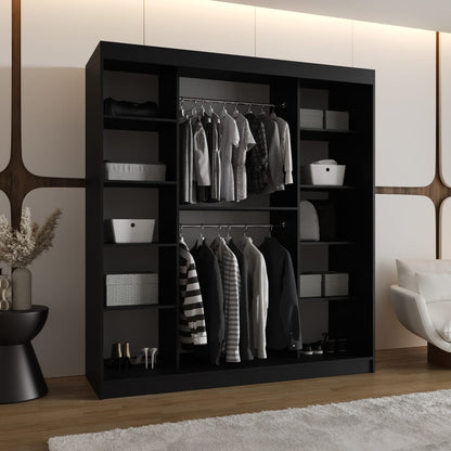 Bahrain III Sliding Door Wardrobe 180cm