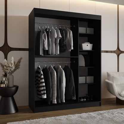 Bahrain III Sliding Door Wardrobe 150cm