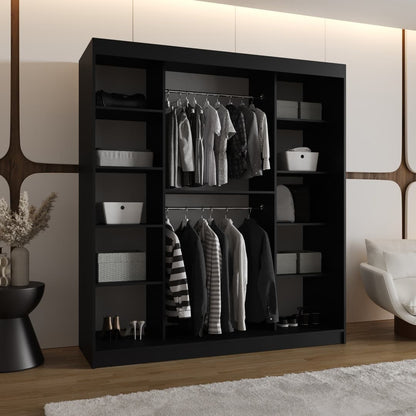 Royal Sliding Door Wardrobe 180cm