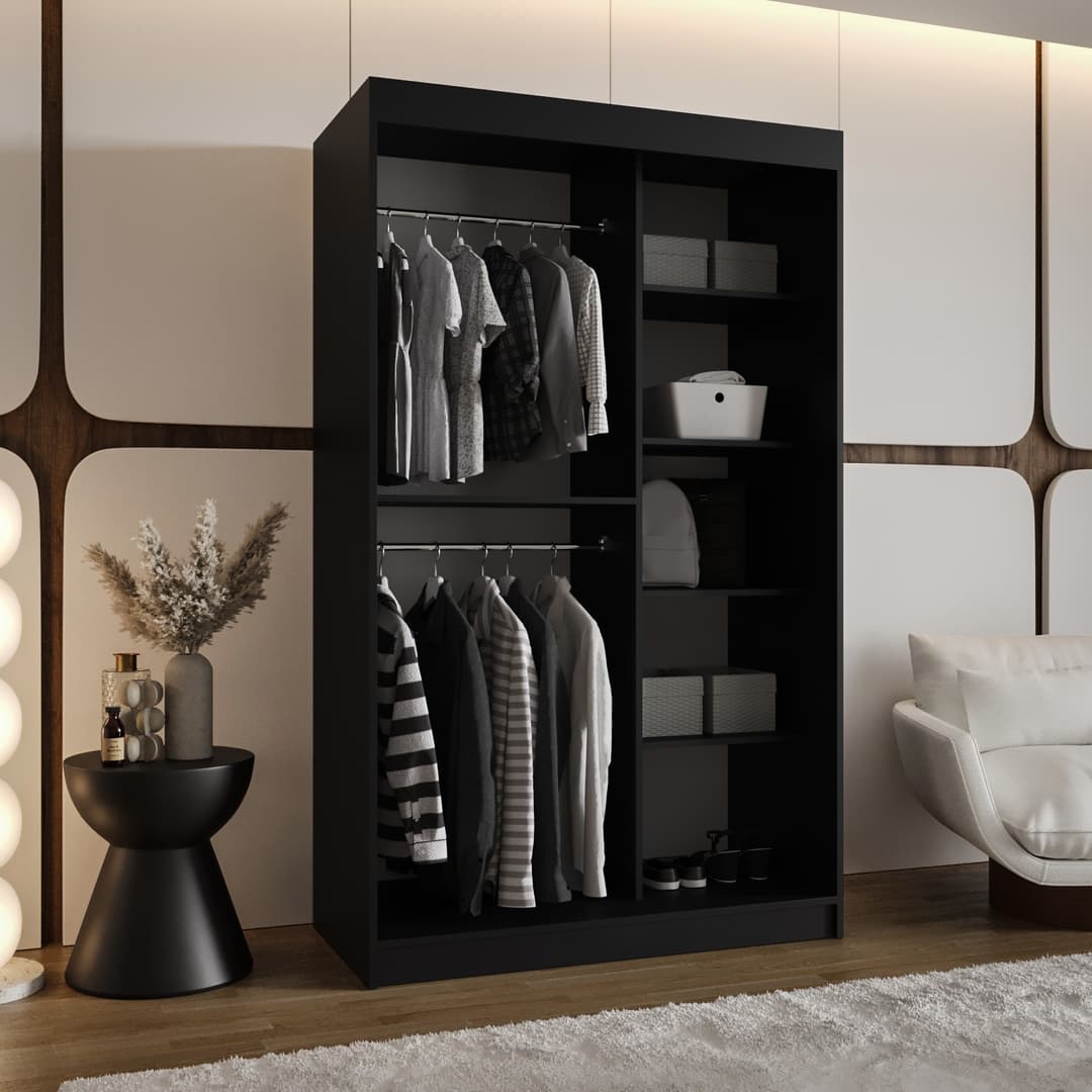 Spoti Sliding Door Wardrobe 120cm