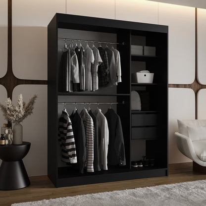 Ultra Sliding Door Wardrobe 150cm