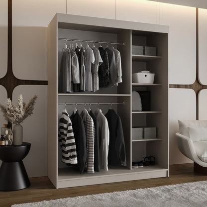 Moka Sliding Door Wardrobe 150cm
