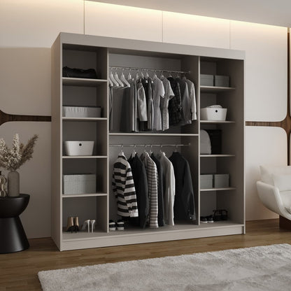 Rubino T1 Sliding Door Wardrobe 200cm