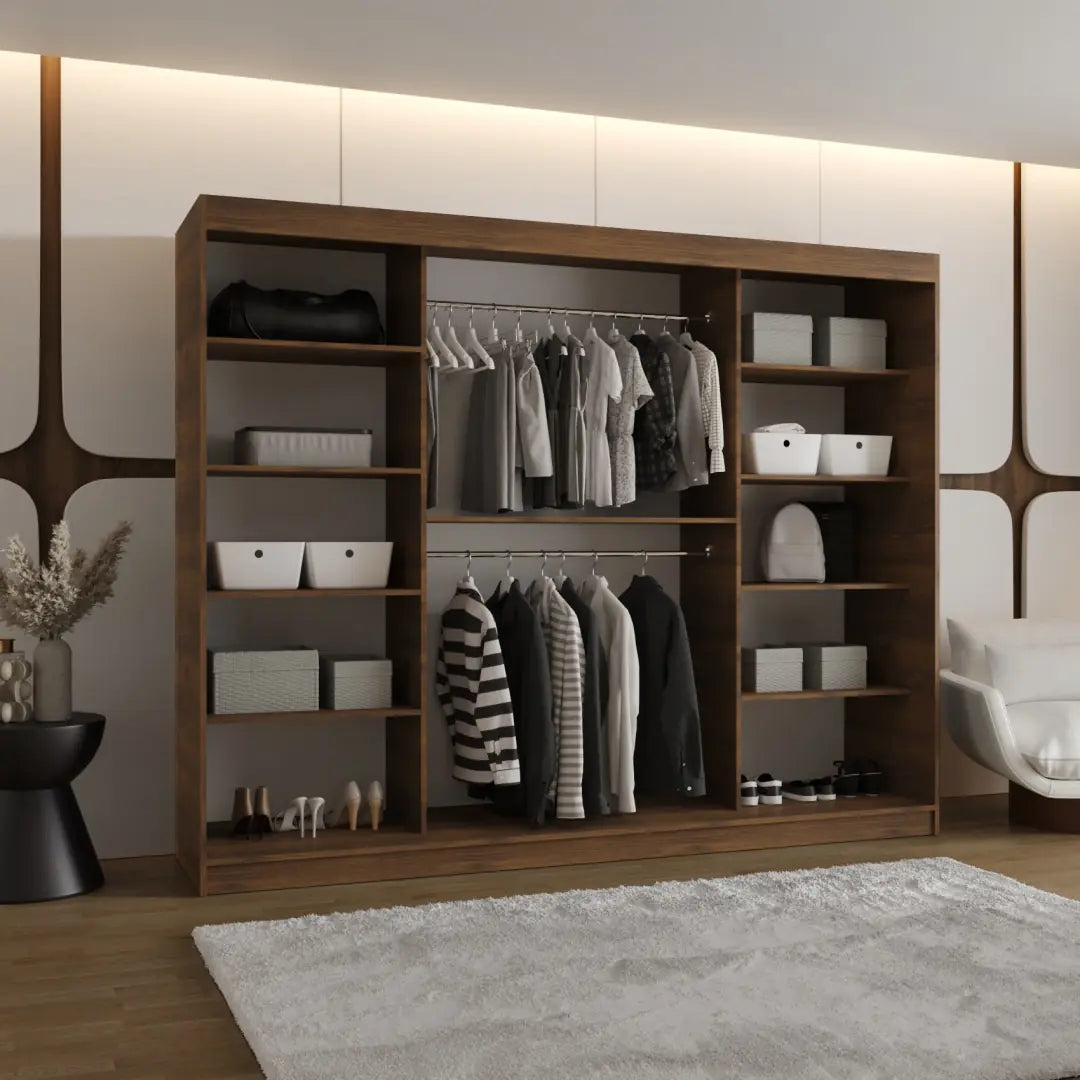 Rubino T3 Sliding Door Wardrobe 250cm