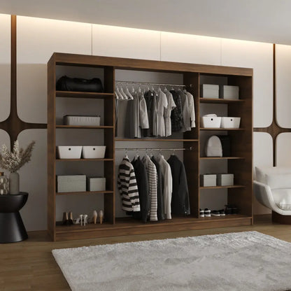 Rubino T3 Sliding Door Wardrobe 250cm