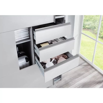 Sliding Wardrobe SOGO 2 Door Wardrobe White 225cm