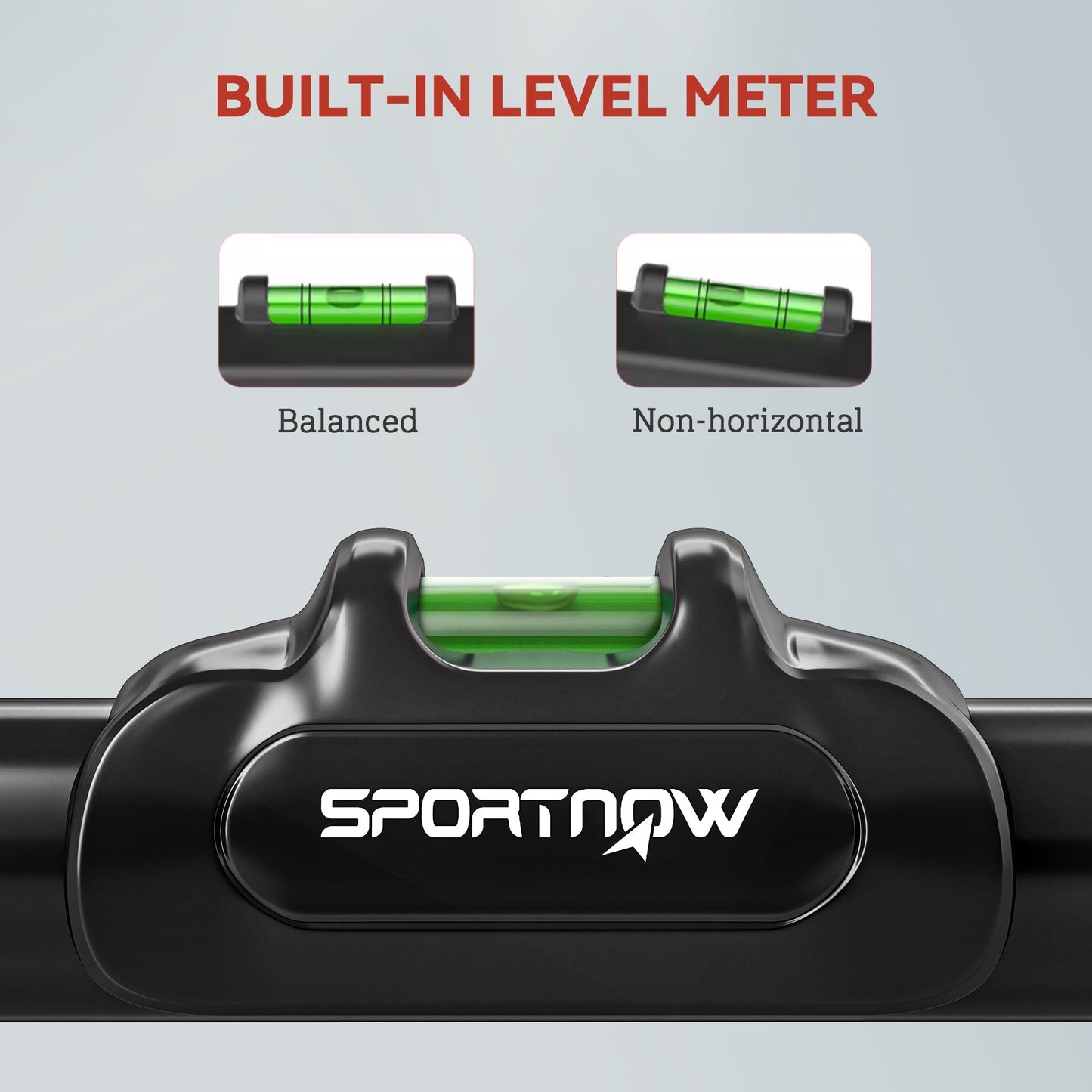 SPORTNOW Pull Up Bar, for 92-120cm Doorways, No Screws, Maximum load 200kg