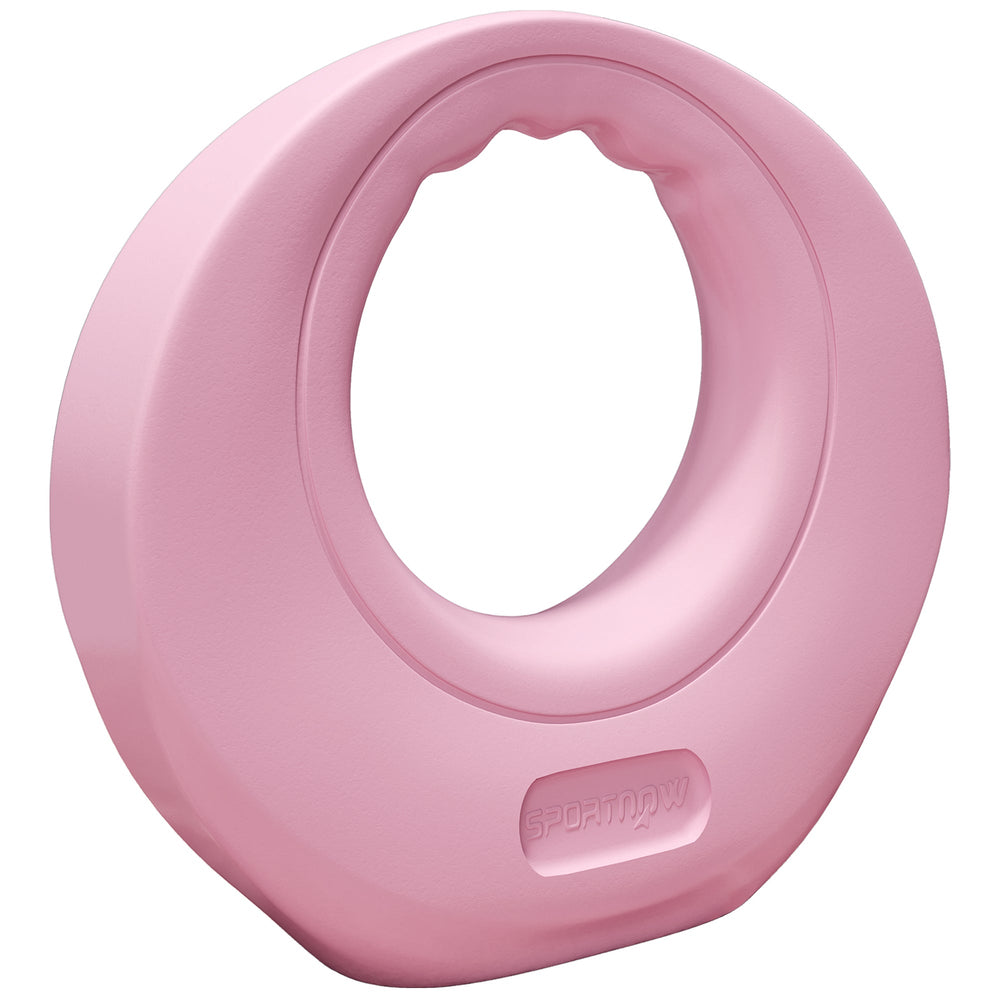 SPORTNOW 12kg Kettlebell, Kettle Bell with Wide Handle for Home Gym, Weight Lifting, Strength Training, Pink
