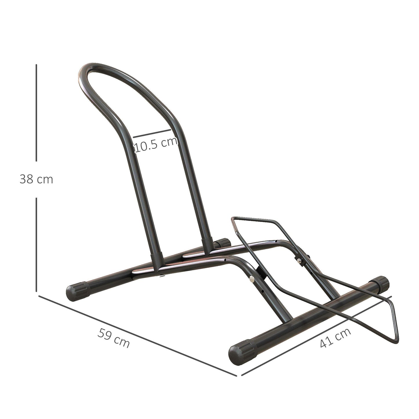 Two Bike Stands, Bicycle Storage Rack, for Indoor Garages, Home, Office
