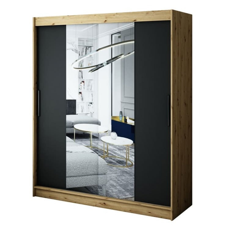 Leto T1 Sliding Door Wardrobe 180cm