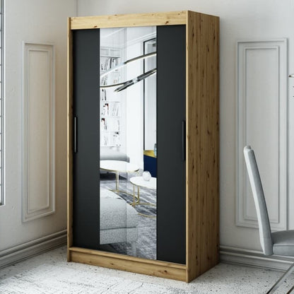 Leto T1 Sliding Door Wardrobe 120cm