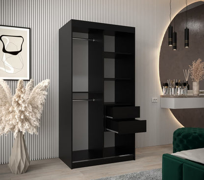 Boliwia Sliding Door Wardrobe 100cm