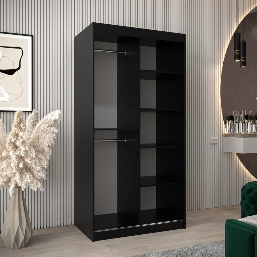 Elypse Sliding Door Wardrobe 100cm