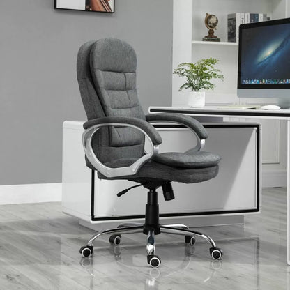 Executive Style Ergonomic Extra Padded Swivel Office Chair - 2 Colours