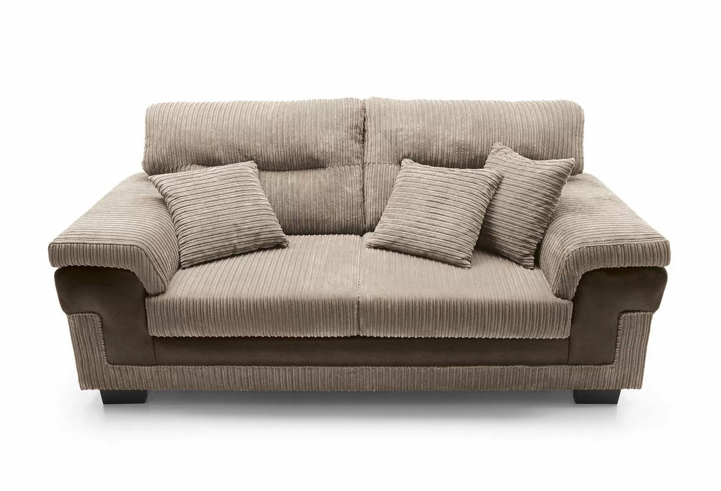 Samson Corded Fabric 3 Seater Sofa
