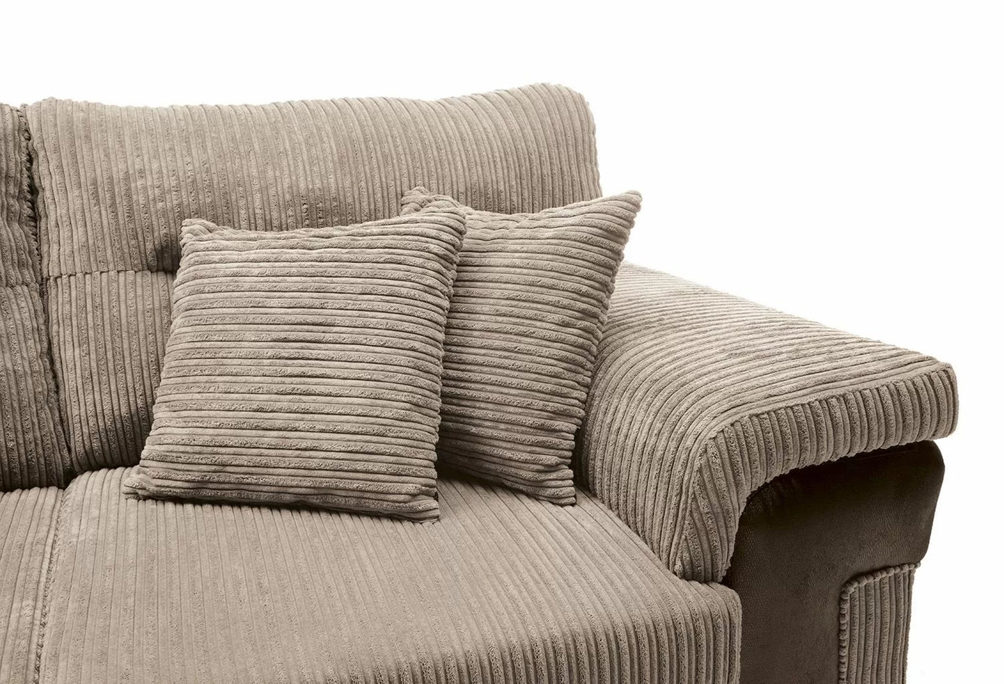 Samson Corded Fabric 3 Seater Sofa