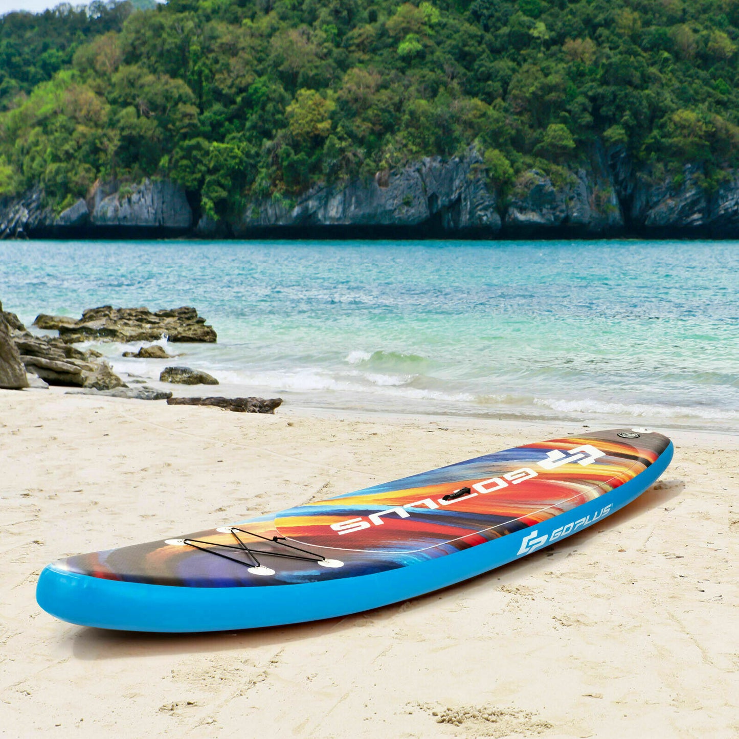 10.5ft/ 11ft Inflatable Stand Up Paddle Board Surfboard-L