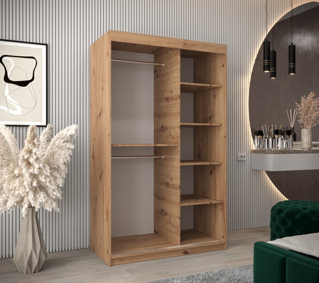 Boliwia Sliding Door Wardrobe 120cm