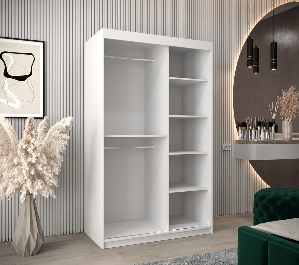 Boliwia Sliding Door Wardrobe 120cm