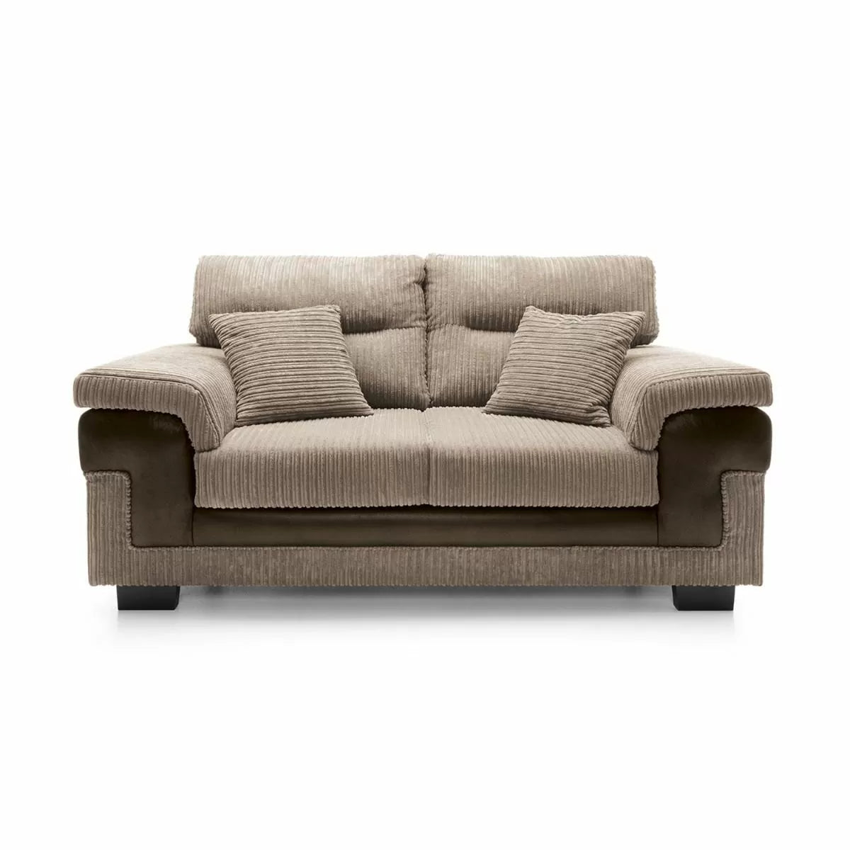 Samson Corded Fabric Corner Sofa Set