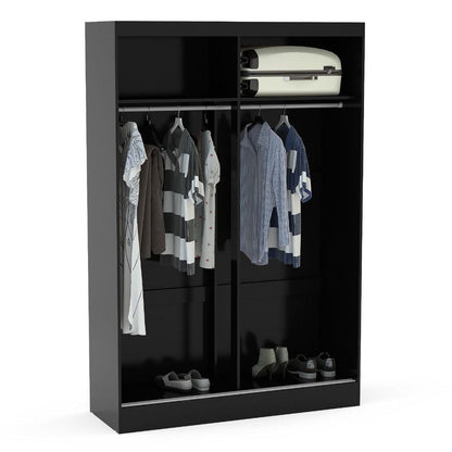 Birlea Lynx 2 Door Mirrored Sliding Wardrobe - 5 Colours