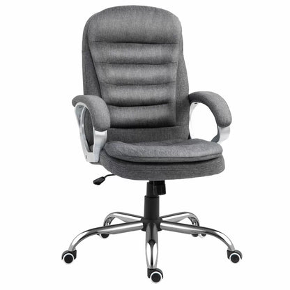 Executive Style Ergonomic Extra Padded Swivel Office Chair - 2 Colours