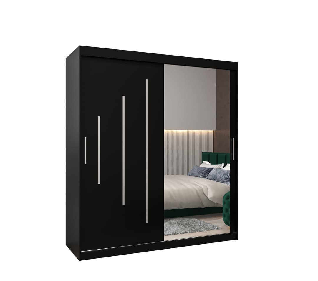 York II Sliding Door Wardrobe 180cm